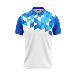 Conjuntos de Camisetas Polo Personalizadas de Alta Calidad, Impresas, Elásticas en Cuatro Direcciones, Transpirables, de Secado Rápido, Sin Costuras, OEM, Unisex, Manga Corta - Product Image 5