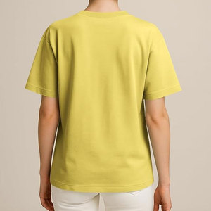 เสื้อยืดผู้หญิงทรงปกติ คอกลม แขนสั้น ผ้าฝ้าย 100% ระบายอากาศได้ดี เป็นมิตรกับสิ่งแวดล้อม พิมพ์โลโก้ตามสั่ง ดีไซน์โดดเด่น - Product Image 3