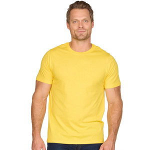 T-shirt pour homme en coton 100% uni, 200g, avec logo imprimé en sérigraphie, vente en gros - Product Image 5