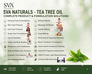 น้ำมันหอมระเหยทีทรีเกรดบำบัดบริสุทธิ์ 100% กลั่นด้วยไอน้ำ เกรดเครื่องสำอาง ราคาขายส่ง - Product Image 4
