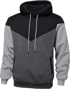 Sweat à capuche en molleton 100% coton de haute qualité, coupe classique, streetwear, mode masculine, prix de gros d'usine personnalisé - Product Image 3