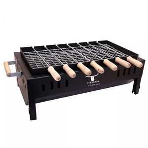 Barbecue au charbon de bois portable avec support pour grillades et barbecues en plein air - Product Image 4