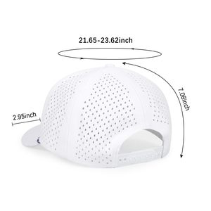หมวกเบสบอลตาข่ายแบบแห้งเร็วสั่งทำพิเศษ หมวกกอล์ฟกลางแจ้งแบบ Snapback ขายส่งจำนวนมาก OEM - Product Image 4