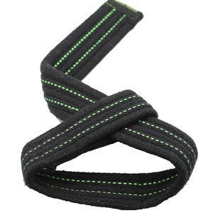 Muñequeras Elásticas de Algodón con Costuras Verdes, Soporte para Levantamiento de Pesas, Gimnasio, Artritis, Agarres para Manos Unisex - Product Image 6