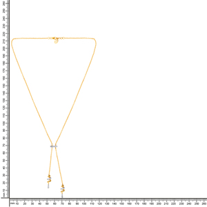GLEAMORA ENTERPRISE - Colgante de Diamante Cultivado en Laboratorio con Corte Brillante en Forma de Corazón, Oro Amarillo, para Mujer, Moderno, 14K, 3.946g, Color H, Gujarat - Product Image 5