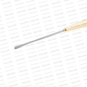 Elevador de frente Daniel Endoforehead de 9-1/4 pulgadas, recto, endoscópico, para levantamiento subperiostal de frente y cejas, instrumento de cirugía plástica de Vaslcare - Product Image 4