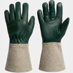 Guantes de Trabajo de Seguridad de Cuero, Guantes de Protección para Soldadura, Guantes de Conducción de Autobús para Hombre, Guantes de Soldadura de Piel de Oveja Auténtica - Product Image 4