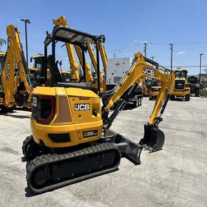 Mini-excavatrice JCB d'occasion de haute qualité pour la construction et les routes, machines industrielles, performances hydrauliques robustes - Product Image 1