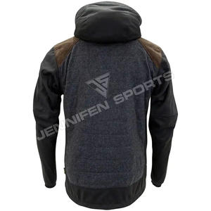 Chaqueta Parka Acolchada Transpirable de Lana 100% Personalizada para Hombre, Manga Larga, Cálida para Invierno y Caza, con Capucha - Product Image 2