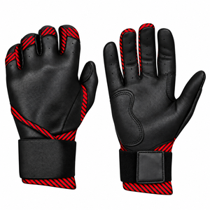 ถุงมือตีเบสบอลซอฟต์บอลหนังแท้ปรับขนาดได้ วัสดุทนทาน ผลิตโดย Elson Sports - Product Image 4
