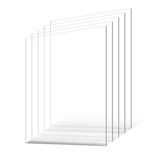 "5 Pack 24x36 Inch 0.04" Cast PC <b>Plastic</b> <b>Sheets</b> Transparent & Flexible Craft Panels" - Product Image 6