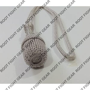 Noeud d'épée de qualité supérieure avec sangle réglable et gland décoratif pour l'affichage Noeud d'épée élégant avec tressage fin - Product Image 4