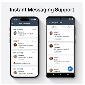 Application de support en direct RoyalCraft – Chat en temps réel, messagerie client, outils de support et de service après-vente iOS/Android - Product Image 2