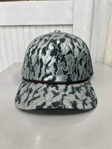 Casquette Snapback 5 Panneaux Camouflage Personnalisable avec Logo et Cordon, Style Urbain Extérieur, Visière Plate, Vente en Gros Usine, OEM Vietnam - Product Image 4