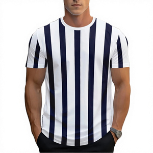 Printed Sports Jersey Short Sleeve Spandex Nylon Crew Neck Breathable Quick Dry Training T Shirt By Maven Togs - Product Image 2