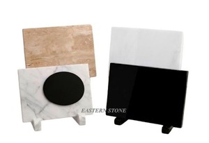 Plaque commémorative en marbre onyx gravée sur mesure, plaque nominative personnalisée en pierre naturelle pour marbre tombal, hommage funéraire - Product Image 5