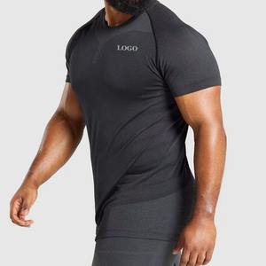 T-shirt de sport formel pour homme sur mesure 100 % coton écologique respirant coupe ample commandes OEM - Product Image 1