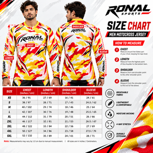 Maillot de motocross en tissu mesh extensible unisexe, pour équipes de course et de VTT, en promotion. - Product Image 6
