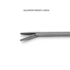 Pinces Alligator détachables, 3,5 pouces, dentelées, instruments manuels ORL - Product Image 4