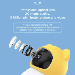 Cámara de Seguridad WiFi Inteligente Tuya para Bebés y Mascotas, con Visión Nocturna Infrarroja, Detección de Movimiento, Audio Bidireccional e Intercomunicador - Product Image 5