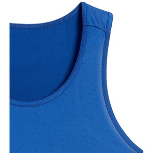 Algodón ligero para correr Servicio OEM Camisetas atléticas Sin mangas Ropa deportiva Entrenamiento Hombres Gimnasio Camiseta sin mangas para hombres - Product Image 5