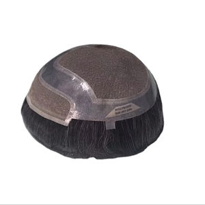 Taz Hair BD Prótesis Capilar de Cabello Humano Remy Indio con Onda Natural y Frente de Encaje, Calidad Premium - Product Image 4