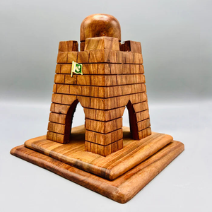 Modelo de Mazar-e-Quaid de Madera Hecho a Mano, Monumento Nacional de Pakistán, Decoración para el Hogar u Oficina, Regalo Cultural - Product Image 6
