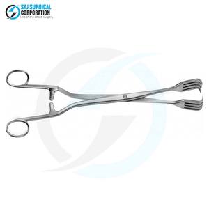 Pince tenaculeuse manuelle Pratt en acier inoxydable de haute qualité, outil médical certifié CE pour les procédures gynécologiques et obstétricales - Product Image 4