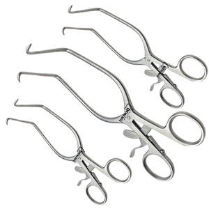 Retractor de Huesos de Acero Inoxidable Weitlaner de 2 Garras, Autoajustable, para Cirugía Ortopédica Veterinaria Manual, Certificado CE DI-CVSI154 Clase - Product Image 5