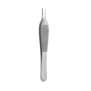 Pinzas de Disección Perry de Acero Inoxidable de Alta Calidad, Curvadas Finas con Mordaza Serrada de 125mm, Pinzas Delicadas para Apósitos y Tejidos - Product Image 6