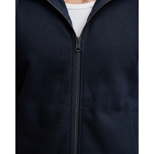 Sudadera con capucha y cremallera para hombre, personalizada, con lavado ácido, 100% algodón, estilo vintage retro con cuentas, para otoño, ropa urbana, pedido al por mayor, proveedor OEM ODM - Product Image 6