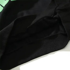 Sweat à capuche décontracté pour homme, tendance, avec logo imprimé en relief personnalisé, coupe oversize, style streetwear - Product Image 5