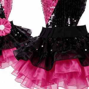 ชุดเชียร์ลีดเดอร์คุณภาพสูง ประดับด้วยคริสตัลระยิบระยับ เนื้อผ้าระบายอากาศได้ดี น้ำหนักเบา พร้อมสำหรับทีม - Product Image 5