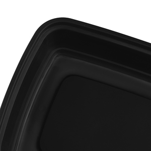 Contenedor de Alimentos Rectangular de Plástico con Tapa, de un Solo Nivel y 1 Compartimento, Libre de BPA, Portátil, Estilo Simple - Product Image 5