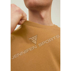 Camiseta de Hombre de Alta Calidad en Oferta, 100% Algodón, Transpirable, Ligera, de Secado Rápido, Manga Corta, Logotipo Personalizado, Informal - Product Image 4