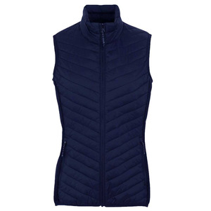 Chaleco Acolchado Blanco de Moda 2026, Productos OEM de Tendencia, Chaleco Sin Mangas con Relleno, Ropa de Abrigo para Invierno, Fotos Reales - Product Image 4