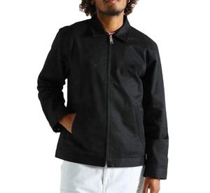 เสื้อแจ็กเก็ตผ้าซาตินสำหรับผู้ชายเสื้อทำงานแนวสตรีทเสื้อทำงานผ้าแคนวาสสำหรับใส่ทำงานมีซิปปกสองชั้น - Product Image 6