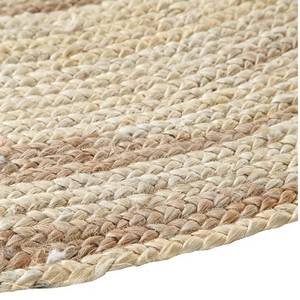 Latest Arrival Ivory Jute Round Rug Made with Sustainable and Earthy Fibers Hand Tufted Luxury Style Floor Decor Jute Rug - Product Image 6