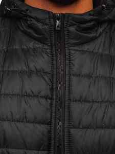 Dernier modèle de gilet en polaire doublement chaud pour homme, gilet d'extérieur, veste sans manches classique légère pour homme avec logo - Product Image 4
