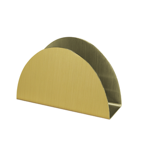Support à serviettes en métal moderne personnalisé, porte-mouchoirs, décoration de table pour hôtel et restaurant, support à serviettes de table - Product Image 2