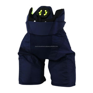 Windproof Training <b>Game</b> <b>Padded</b> Shell Lightweight Ice Hockey Pants Youth Adult Adjustable Waist Professional Breathable Pants - Product Image 2