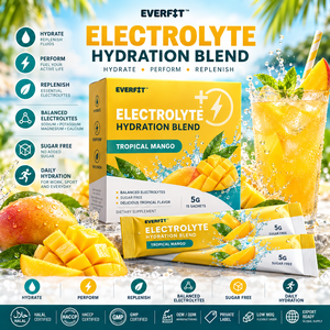 Elma Food Electrolyte <b>Powder</b> 1KG Zero Sugar Added 50 Servings Hydration Mineral Replenishment Formula GMO Free Adult Muscle <b>Whey</b> - Product Image 1