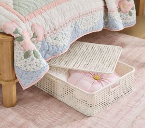 Stylish Modern Storage Box with Lid, Decorative Home Accent, Made in Vietnam for Wholesale Supply, woven basket for kid - Product Image 6