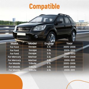 Ensemble de 4 supports moteur et transmission pour Ford Escape 2.5L/3.0L 2005-2012, comprenant les supports moteur A5446 A5412 - Product Image 4