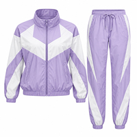 Ensemble court 2 pièces pour femme, style streetwear décontracté, en nylon/coton, avec logo, à lacets au-dessus du genou, très demandé
