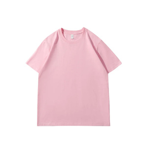 Factory Direct Premium <b>Box</b> Fit <b>Drop</b> Shoulder T Shirt Thick Collar Boxy Fit Oversized Applique Embroidery Patched T Shirt - Product Image 3