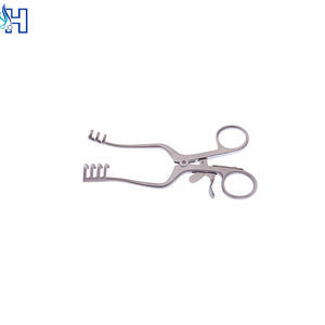 Pinces chirurgicales à pointes émoussées en acier inoxydable de qualité supérieure, instrument médical pour la manipulation des tissus et l'utilisation en salle d'opération - Product Image 1