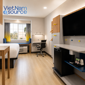 Colección de Muebles de Interior para Hoteles Microtel Refinados, con Muebles de Habitación Modernos y Decorativos HPL, Proveedor de Vietnam - Product Image 3