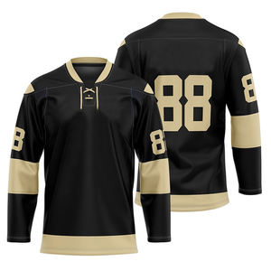 Últimos Modelos de Camisetas de Hockey sobre Hielo, Camiseta de Hockey de Equipo, Estilo Nuevo, Camiseta de Hockey con Paneles Cosidos - Product Image 6