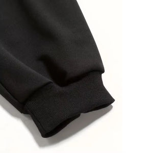 Conjunto de chándal personalizado para niños, sudadera con capucha y pantalones deportivos de pierna recta, chándal para hombres y niños - Product Image 3